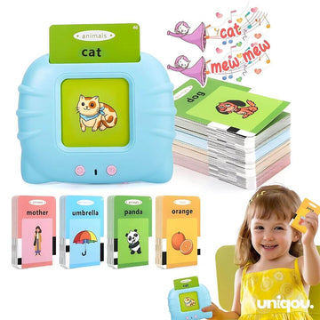 Talking Flash Cards for Kids | Interactive Learning Toy | 224 Words - Uniqou™