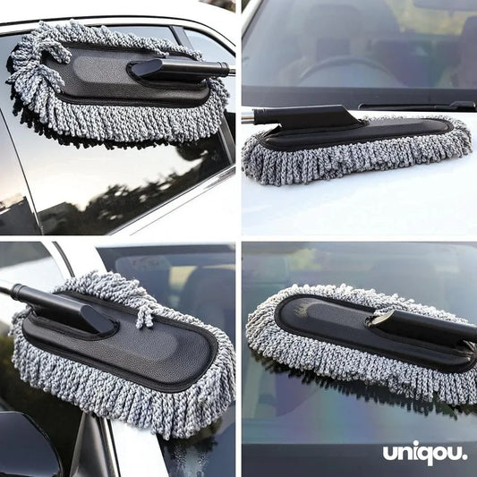 DustMaster - Microfiber Car Duster with Extendable Handle - Uniqou™ - Uniqou