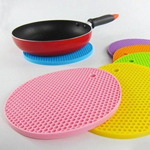 Silicone Heat Resistant Mat for Hot Pots and Pans (Pack of 4) - Uniqou™