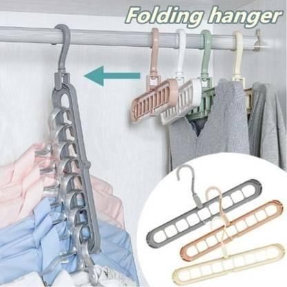 Space Saver Folding Hangers (Pack of 3) - Uniqou™