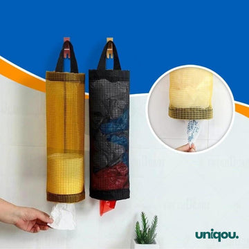 Foldable Plastic Bag Holder (Pack of 2) - Uniqou™