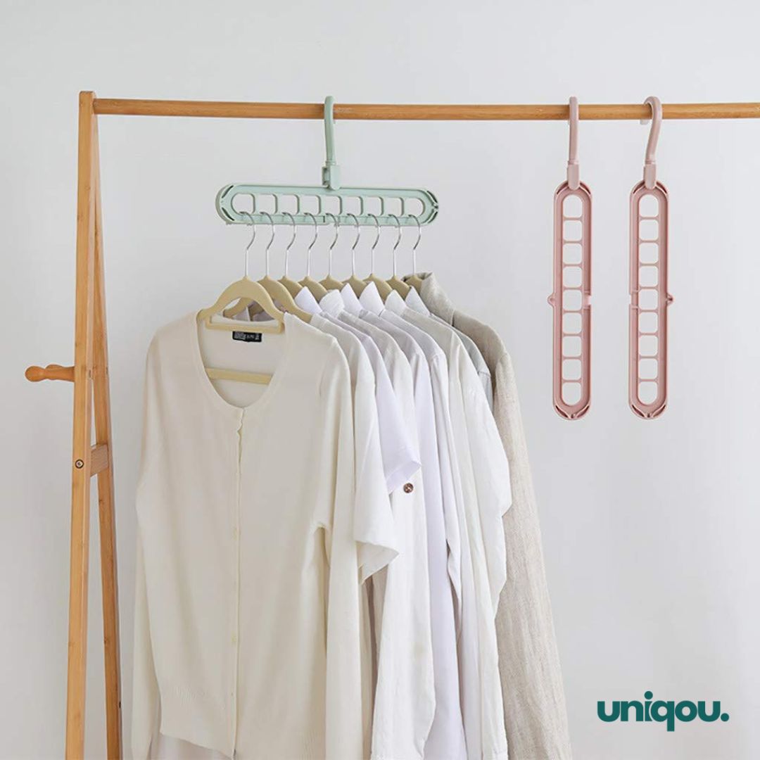 Space Saver Folding Hangers (Pack of 3) - Uniqou™